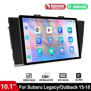 10.1" for 2015-2018 Subaru Legacy Outback JOYING Android 12 Car Radio Bluetooth GPS