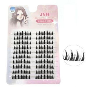 ADIYA DIY Cluster Lashes 140 Volume Natural Soft Segmented Eyelashes Bundles Eyelash Extension Individual False Bundle 240318