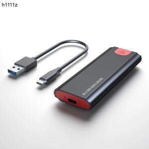 Корпус Корпус SSD M2 NVMe/NGFF SATA с двойным протоколом Коробка для жесткого диска 10 Гбит/с SSD M.2 NVME — USB 3.1 Корпус Кабель TypeA — TypeC для корпуса SSD M2