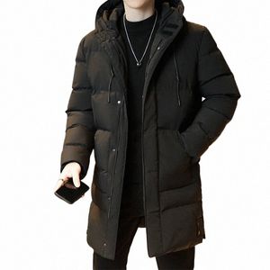 2023 Men's Winter Medium Lg Warm Thick Windproof Hooded Coat Jacket Men's Casual Fi Loose Coat Large Size Parka M-8Xl p7tE#