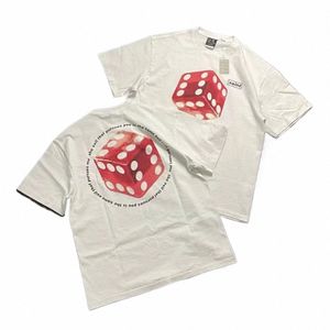 Summer Fi Heavyweight Retro Men's Fun Dice 100% Cott Printed Round Neck High Quality Casual Fitn Street T-shirt V6DV#