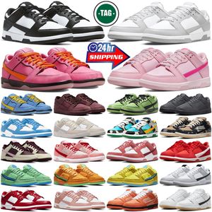 Designer Panda running shoes sneakers for mens womens Outdoor University Blue Red Triple Pink Grey Fog GAI Lobster Rose Whisper men women trainers Sports runners