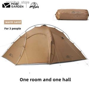 Tendas e abrigos Mobi Garden Nature Hike Camping tenda de acampamento ao ar livre de pilotagem Ultra Light Professional portátil tenda leve One Room One Hall24327