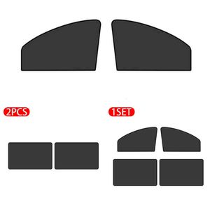 Cortina de sol magnética para carro, anti uv, proteção contra o sol, janela lateral dobrável, rede contra mosquitos, peças internas, acessórios