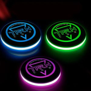 Trackers LED Flying Disc Extremely Bright Auto Light Up for Men Boys Kids Camping Game Discs Trainning Toys