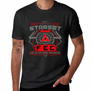 Starset Men's LG Sleeve T Shirt fi Classic Round Neck LG Sleeve Cott T-shirt Söta toppar Mens Graphic T-shirts Hip Hop B4FB#