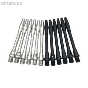 다트 고품질 6pcs/lot darts 액세서리 샤프트 ​​알루미늄 합금 재료 45mm 샤브 화이트 흰색과 검은 색 두 컬러 다트 24327