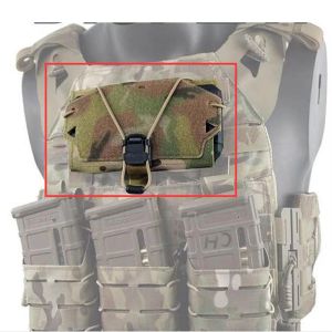 Cobras táticas do painel frontal do colete Tactical Painel de celular universal bolsa de administração bolsa de peito para molle bk/cb/rg/mc