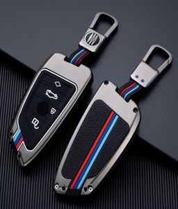 Zinc Alloy Key Cover Case 360 Degree Full Protect for BMW X1 X3 X5 X6 and 5 Series 2018 7 Series 2017 up 2 Series Keyless Entry1080929