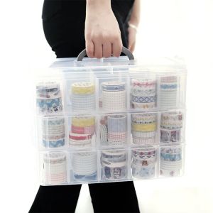 Bins Life Essential Box With Cells Practical Storage Accessories Box Plastic Case Socks and Trosies Storage Container