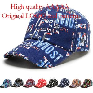 New Beach Men's and Women's Printed Letter Flower Baseball Spring/summer/autumn Outdoor Sunscreen Sun Leisure Duck Tongue Hat