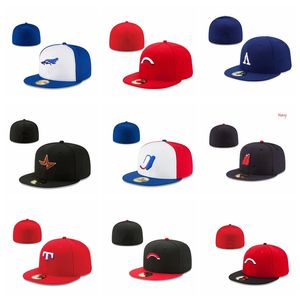 Unisex heta hattar snapbacks hatt baskboll kepsar alla lag unisex utdoor sport broderi bomull platt stängda mössor flex sol cap storlek 7-8