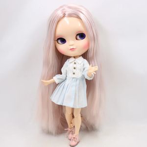 Серия кукол ICY DBS No280BL69091010 Серебряные смешанные волосы с макияжем JOINT body 16 BJD ob24 аниме девушка 240311