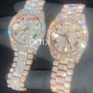 A5I7 orologio di lusso con diamanti moissanite orologio ghiacciato orologio da uomo digner per uomo orologio con movimento automatico montre di alta qualità Orologio.Montre de luxe i19