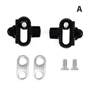 Cykelpedaler 1Set Mtb Mountain Cleat Bicycle Set Clip Plate för S Hi M A SPD Cykeltillbehör Drop Delivery Sports Outdoors Delle DHMNI