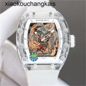 Richasmiers Watch YS Top Clone Factory Watch Carbon Fiber Automatic Richasmills Watch Mens and Womens RM57-03OHGQ