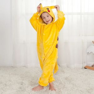 Barn pyjamas set barn sömnkläder pojkar flickor djur pyjama pijama flanell nattkläder kläder onesies jumpsuit halloween kostym 240314