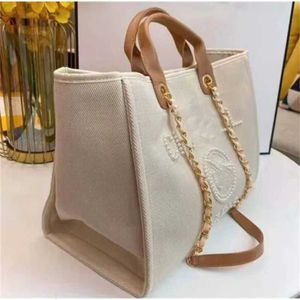 Beach Tote Bolsas A1 Maquiagem Sacos Luxo Pearl Designer Seaside Senhoras Ombro Grande Saco de Compras Capacidade Moda Duffel Bolsa Carteira Ch0505