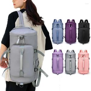 Backpack For Short Trips Large Capacity Storage Bag Outdoor Fitness Dry And Wet Separation Household Outsourcing