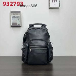 Tuumis Mens Business Designer Plecak High 2024 Mężczyzn Torby Travel Back Pack Tuumis Alpha Skórzanie Commuter Quality Computer Mens Bag 93 9YZ0