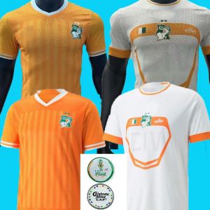 Wybrzeże Kości Słoniowej 2023 2024 Cote d Ivoire Narodowa drużyna piłkarska Drogba Kessie Zaha Cornet Men Home MAILLOT de Foot Football Man