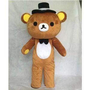 Mascot kostymer maskot kostymer jul halloween brun björn maskotte tecknad plysch fancy klänning maskot kostym cna