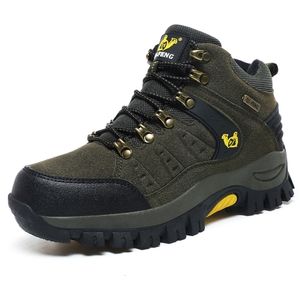 Plus Size Couples Outdoor Mountain Desert Climbing shoes Men Women Ankle Hiking Boots Fashion Classic Trekking Footwear 240313