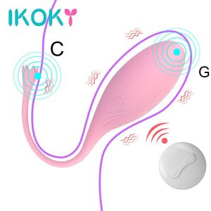 女性用ワイヤレスリモートコントロールパンティーを振動させるイコキークリトリス刺激装置のセックスおもちゃ