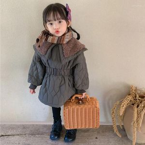 Down Coat Autumn Winter Girls Cotton Padded Baby Jacket For Girl Snowsuit Snow Wear Childrens Children Kläder Parka Duck Outerkläder