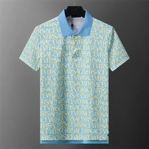 2 New Fashion London England Polos Shirts Mens Designers Polo Shirts High Street Embroidery Printing T shirt Men Summer Cotton Casual T-shirts #1607