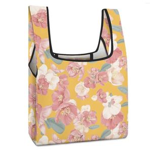Shopping Bags Bag Supermarket Handbag Straps For Crossbody Full Printed Large Travel Portable Reusable Folding Tote One Size