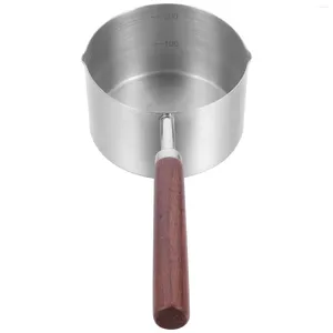 Pans Non Stick Pan Stainless Steel Small Oil Ceramic Saucepan With Pour Spouts Cast Iron