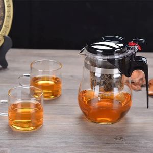 500ml Heat Resistant Kitchen Supplies Tea for Teapots Home Garden Kitchen,Dining Bar Teaware Tea Glass Teapot Tea Kettle