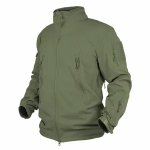 men 2023 New Winter Military Fleece SoftShell Jackets Tactical Waterproof Army Coat Combat Clothing Windbreakers o33V#