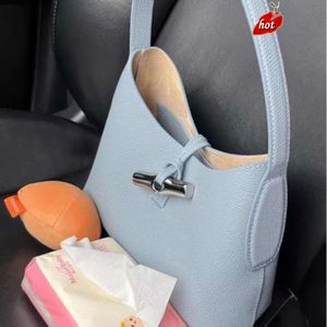 Factory Source High Quality Handbags ist eine Bucket-Bag mit High-End-Feeling. 2024 New Nische Girl Shoulder Minimalist Pendler Unterarm