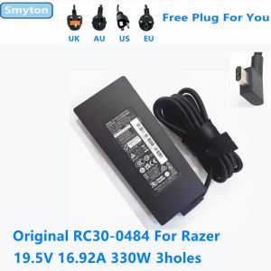 Оригинальный адаптер переменного тока 330 Вт, зарядное устройство для Razer 19,5 В 16,92A, 3 отверстия RC300484 RC3004840200, блок питания для ноутбука