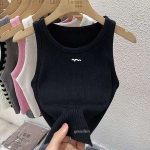 TOP Womens Tank Woman Projektantka Zbiorniki zbiorniki Modna list Drukuj letni rękawowy kamizelka pullover kamizelka