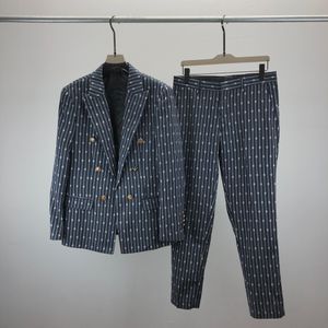 2024 Abiti da uomo Abiti da uomo firmati occidentali classica lettera stampa autunno cappotto outwear di lusso slim fit lettera patchwork vestito da donna pantaloni # a05