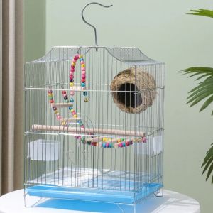 Nests Portable Pigeon Bird Cages Big Size Budgie Feeder Outdoor Bird Cages Parrot Breeding Jaula Pajaros Grande Pet Products YY50BC
