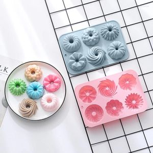 Baking Moulds Silicone Cake Mold For Jelly Dessert Bakeware Pan Decorating Tool J78C