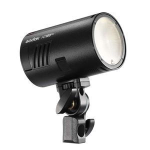 Godox Ad100Pro LED Pocket Flash Light - Wireless TTL HSS Speedlite لـ Sony Nikon Canon Fuji Olympus Cameras - ملحقات التصوير الفوتوغرافي الأساسي في الهواء الطلق