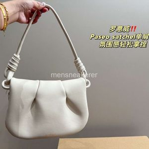 2024 Loe Designer Paseo Body Bags Größe Handtasche 26 * 18 cm Eine Schulter über der Tasche getragen Lässige romantische Atmosphäre Einfache Handtasche 1ZP1
