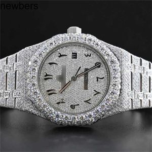 Diamonds AP Watch Apf Factory Vvs Iced Out Moissanite Can past Test Luxury Diamonds Quartz Movement Iced Out Sapphire Hip Hop Round Cut All Size Customize Vvs1 HaUSU4