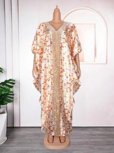 Roupas étnicas 2024 Primavera África Abayas para Mulheres Dubai Luxo Africano Muçulmano Moda Vestido Caftan Vestidos de Festa de Noite Boubou Robe