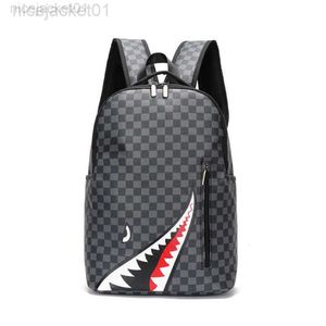 Designer Spraygrounds Backpack 2024 Newly Arrived Backpack Style Backpacks Designer Mens Backpack Travel Lattice Backpack Student Schoolbag Large Capacity Shar