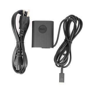 Adapter för Dell 30W USBC Laptop Charger Type C HA30NM150 F17M7 0F17M7 Venue 8 Pro 5855 XPS 12 9250 13 9365 AC Adapter Strömförsörjning