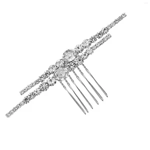 Hair Clips Jewelry Wedding Comb Stable Grip Marriage Accessory For Thick Curly Styling Decoration