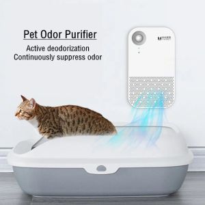 Housebreaking Smart Pet Deodorizer Cat Odor Purifier Air Purifier for Cats Litter Box Dog Toilet Home Filtration System Odor Eliminators