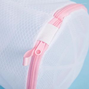 Sacchetti per lavanderia sacca a rete per calzetteria che lava la biancheria bianche bianche di protezione reggiseno netta reggiseno