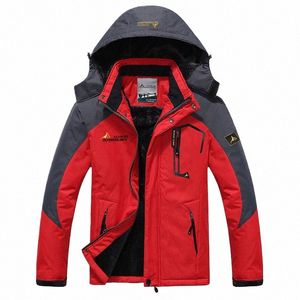 Sci Snowboard Giacca invernale in pile da uomo Tuta calda Cappotto termico esterno Cappotto spesso con cappuccio antivento Sport Abbigliamento da sci 80Sz #